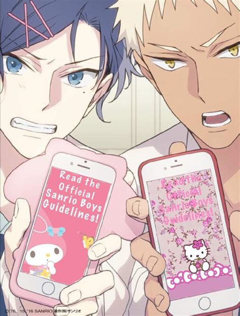 Sanrio Boys Manga Panels Bmp Now