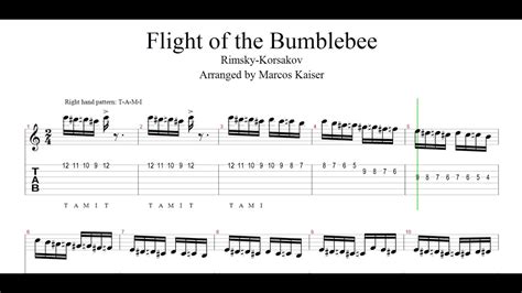 Rachmaninoff)click the bell to always be notified on new uploads!♫ listen on spotify. Flight of the Bumblebee (Guitar Tab) - Fingerstyle Guitar ...