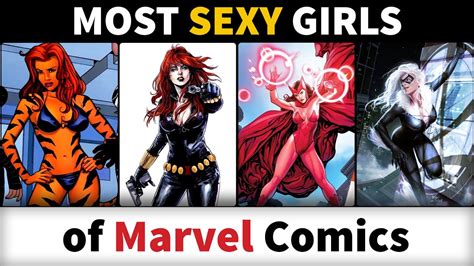 Most Sexy Girls Of Marvel Comics Youtube
