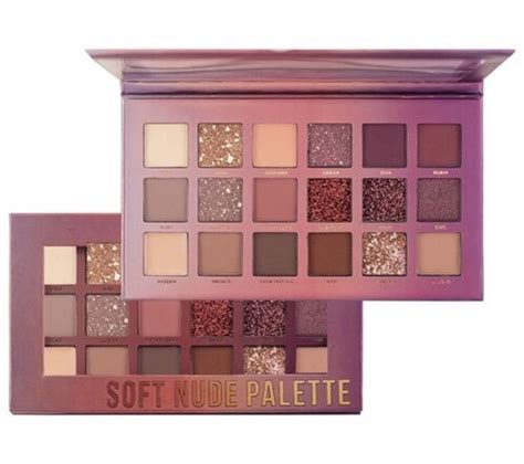 Paleta De Sombra Soft Nude Feels Ruby Rose Hb Maquiagem Feminina