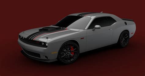 Hemi® Spirit Dodge Challenger Black Ghost Is Number Six Of Seven Dodge
