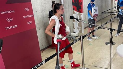 Boxer Mandy Bujolds Olympic Fight Comes To Quick End After Legal