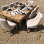 Elm Dining Table And Chairs