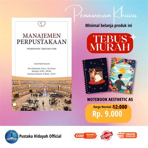 Jual Buku Manajemen Perpustakaan Elva Rahmah Dkk Shopee Indonesia