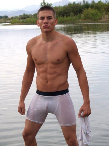 Check Out The Bulge In That Sexy Wet Underwear Hot Men Pinterest