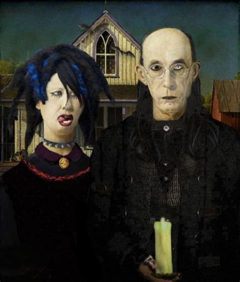 american gothic an inspiration and target for parodies 7 art kaleidoscope