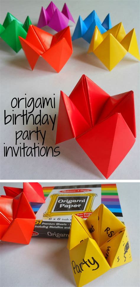 Pin On Origami Party