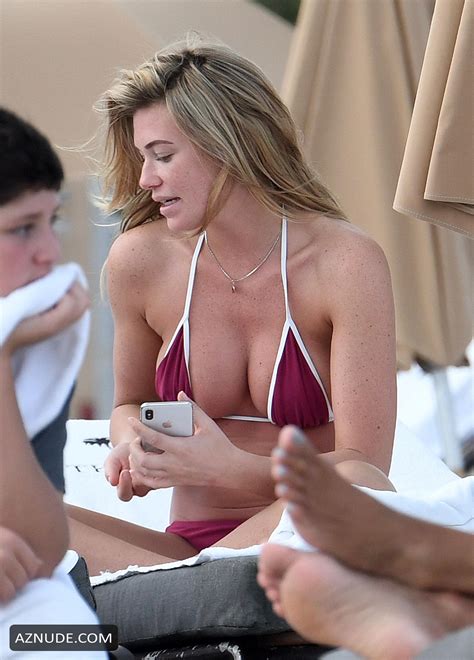 Samantha Hoopes In A Very Skimpy Bikini On The Beach In Miami Aznude