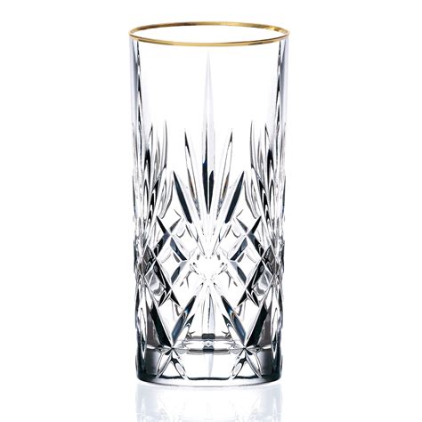 Crystal Glassware Highball Glass Home Trends Traditional Looks Tuscan Pint Glass Glass