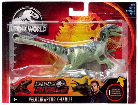 Jurassic World Fallen Kingdom Dino Rivals Velociraptor Charlie Action