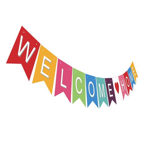 Buy Gyzone Welcome Home Garland Banner Supplies For Kids And Adults