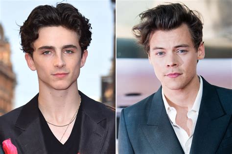 Harry Styles Asks Timothée Chalamet If He Can Still Eat Peaches After
