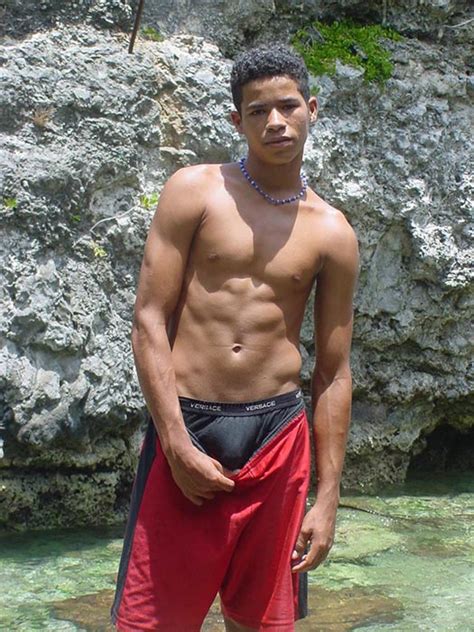 crystal clear water calls to the latino twink as he strips