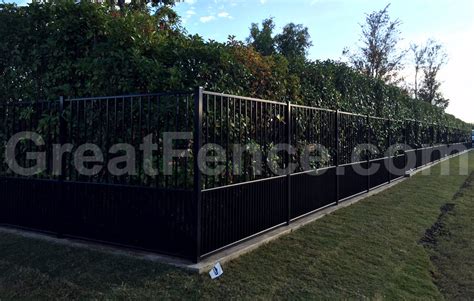 Aluminum Dog Fence Panels Great Fence
