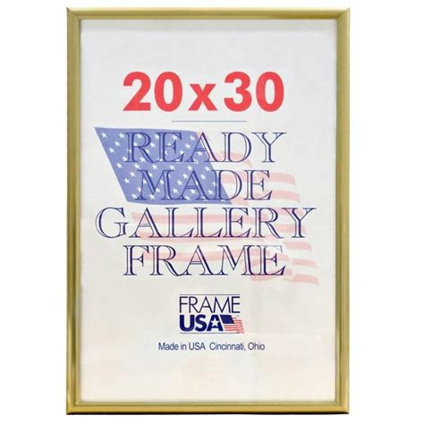 20x30 Gold Deluxe Poster Frame