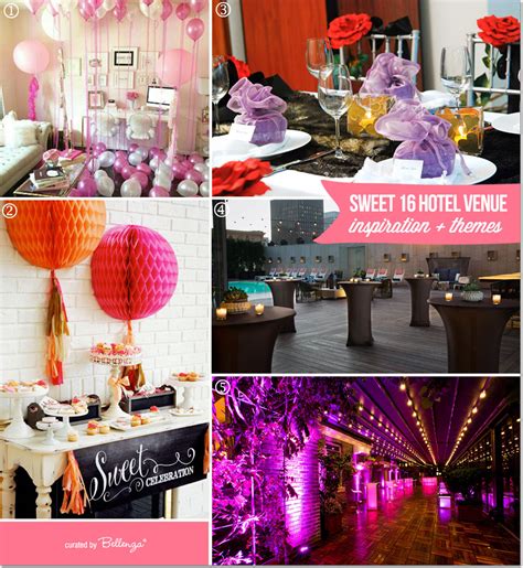 How To Plan A Sweet 16 Birthday Celebration In A Hotel
