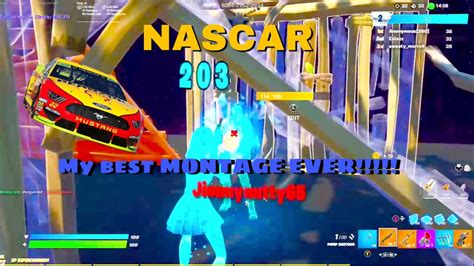 Nascar 🏎 Fortnite Montage My Best Montage Ever No Cap Youtube