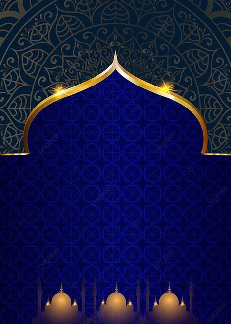 Islamic Background Ramadan Kareem Arabic Frame Eid Mubarak Flyer Poster