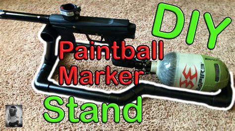 With mayhem paintball's animated infographic, you can follow the paintball from feeder to trigger. DIY Paintball Marker Stand - YouTube
