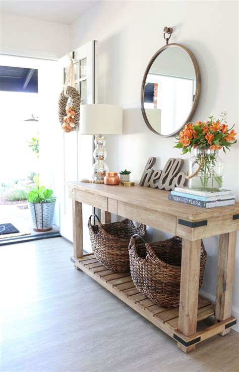 Round Foyer Table Ideas 24 Reasons Why Every Foyer Needs A Table The