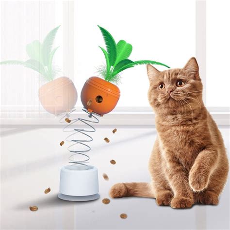 Cat Toys For Indoor Cats Interactive Cat Toy With Feather