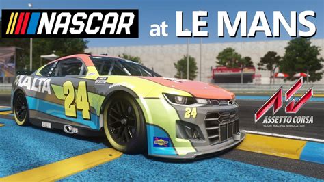 How Fast Can A Nascar Lap Le Mans Youtube