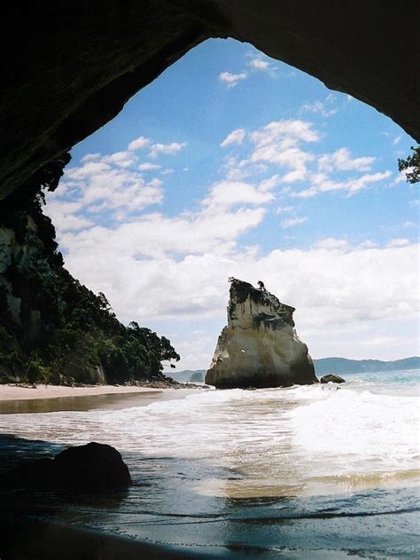 Cathedral Covenew Zealand Cathedral Cove Places To Visit New