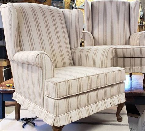 Sold Custom Recreate Pair Of French Country Farmhouse Wingback Etsy