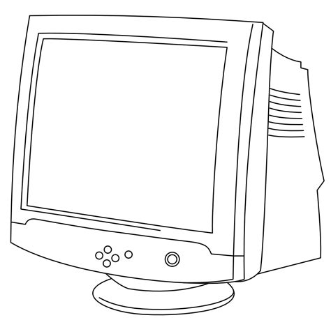 Crt Monitor Png Svg Clip Art For Web Download Clip Ar