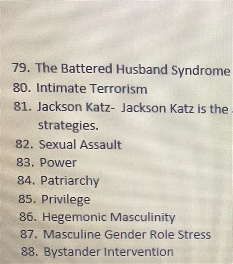 79 The Battered Husband Syndrome 80 Intimate