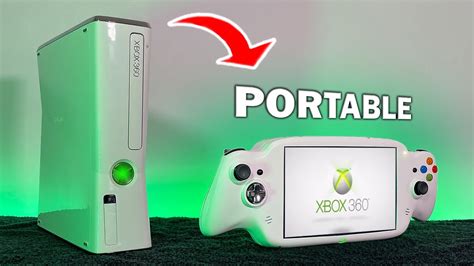 Jai Fabriqué La Xbox 360 Portable Youtube