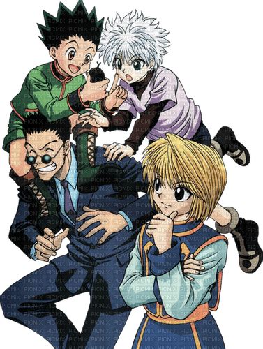 Gon Killua Kurapika And Leorio Hunter X Free PNG PicMix