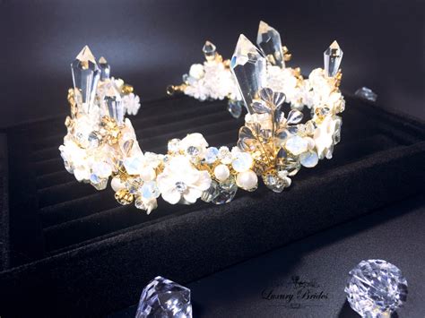 Swarovski Crystal Crown Loverly Luxury Tiaras