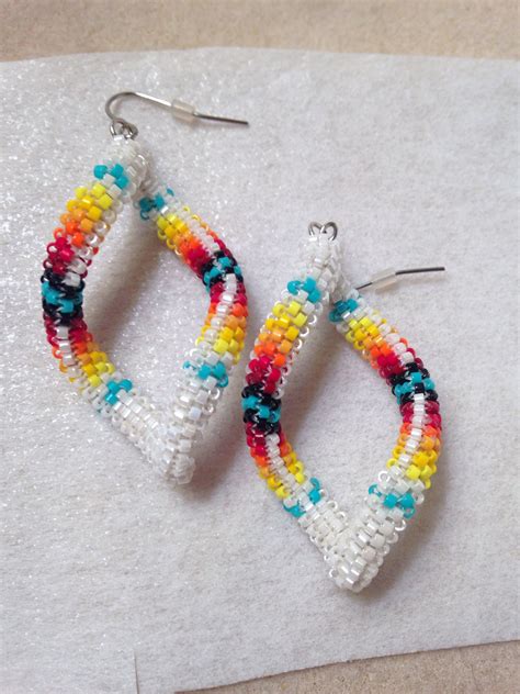 These Came Out Real Nice Beaded Earrings Tutorials Beaded