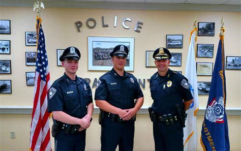 North Reading Police Swear In New Officers North Reading Ma Patch