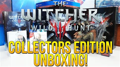The Witcher 3 Collectors Edition Unboxed Ps4 Youtube