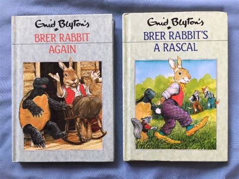 Enid Blytons Brer Rabbit Again And Brer Rabbits A Rascal Hardcover Ebay