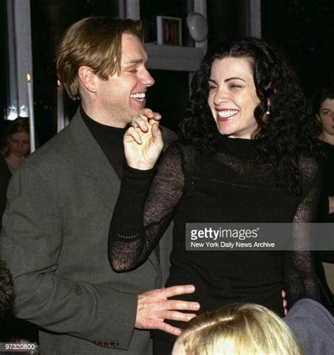 Julianna Margulies And Boyfriend Ron Eldard At Opening Party For The