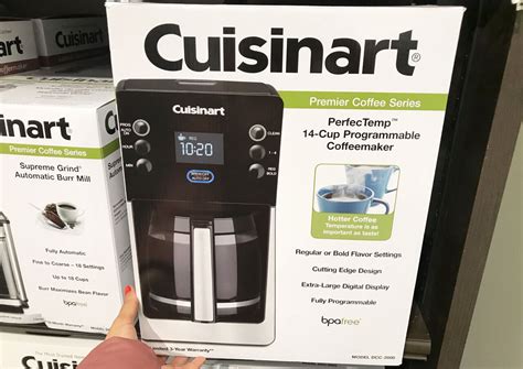 It is very easy to handle, you can you might also like. Cuisinart 14-Cup Coffee Maker, $55 + $10 Kohl's Cash - The ...