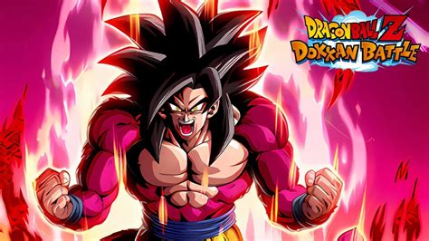Dragon Ball Z Dokkan Battle Lr Full Power Super Saiyan 4 Goku Finish