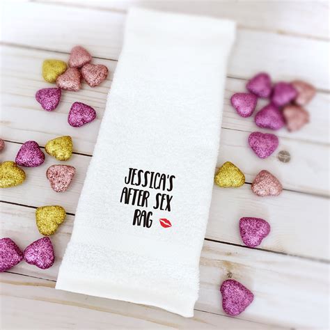 Mature After Sex Towel Washcloth Sex Rag Personalized Sex Etsy