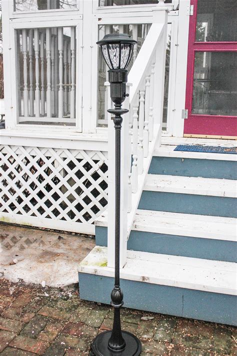 Repurpose An Old Floor Lamp Into An Outdoor Solar Light Goodwill