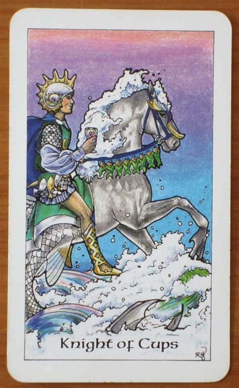 Maybe you would like to learn more about one of these? knight of cups 2 | Daily Tarot Girl