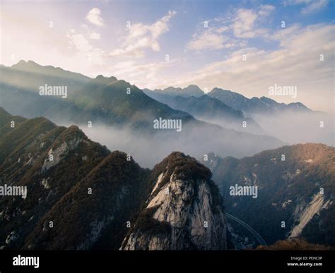August 16 2018 Xian Xian China Xian China Scenery Of Qinling