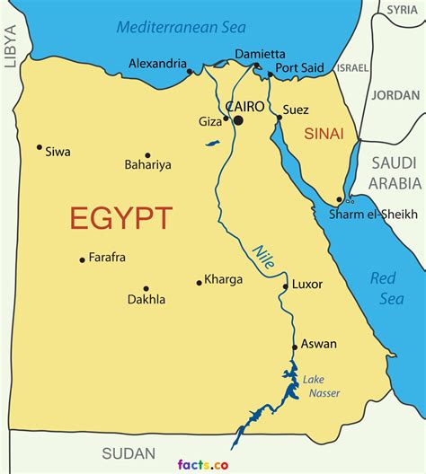 Home » political maps » egypt map. Printable map of Egypt - Map of Egypt printable (Northern Africa - Africa)