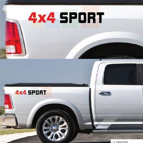 Decals Stickers Truck Bed Compatible With Dodge Hemi New Pickup