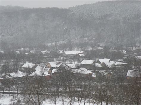 Fotosentimente Satul Românesc Iarna