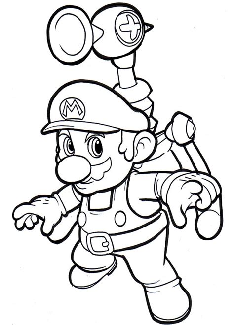 Easy coloring of nintendo game characters. Super Mario Coloring Pages - Best Coloring Pages For Kids