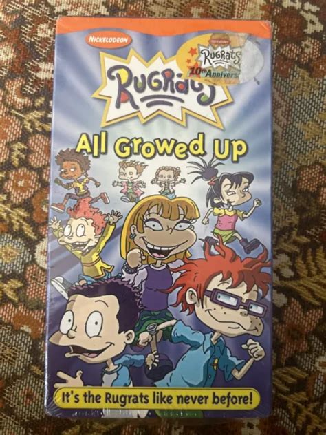 Nickelodeon Rugrats Vhs Lot Orange The Movie In Paris Mommy Mania All