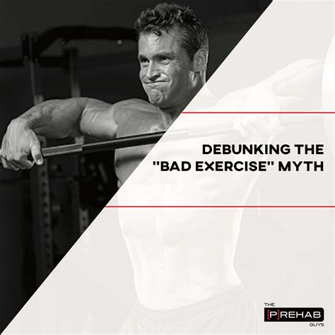 Debunking The Bad Exercise Myth 𝗣 𝗥𝗲𝗵𝗮𝗯